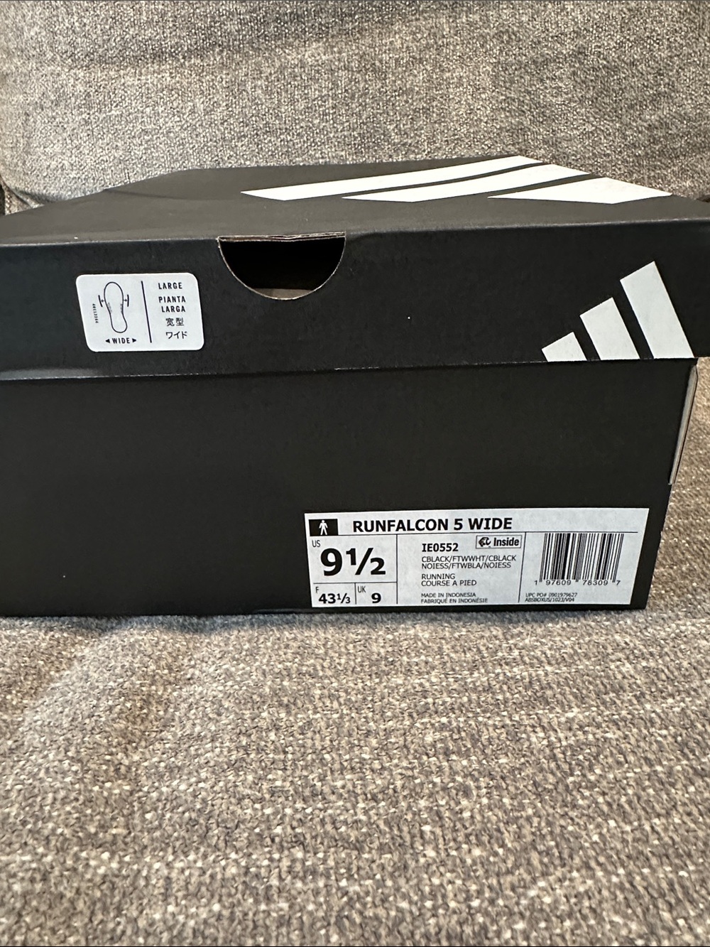NIB adidas Runfalcon 5 Men's Running Shoes. 9.5 wide - Picture 11 of 16